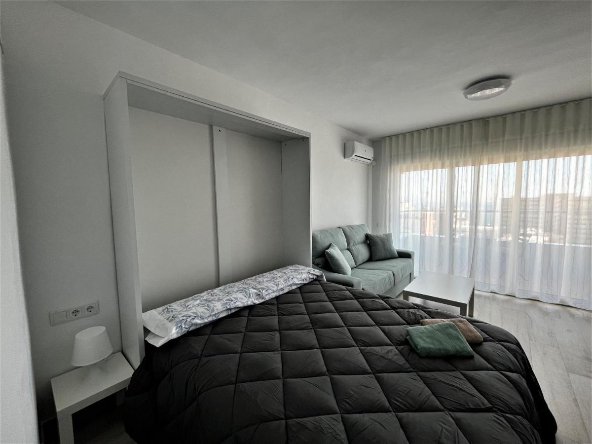 Ver853 - Estudio Con Terraza Vistas Al Mar, Piscina, Playa, Centro Torremolinos Exteriör bild